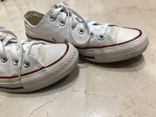 Converse Tela Blancas