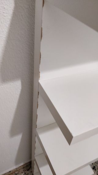 2 Librerías IKEA Lack Blancas 190x30cm