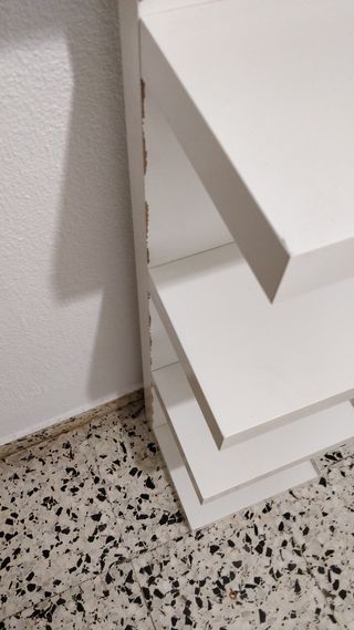 2 Librerías IKEA Lack Blancas 190x30cm