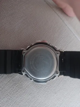 Reloj Casio G-Shock Plata y Negro