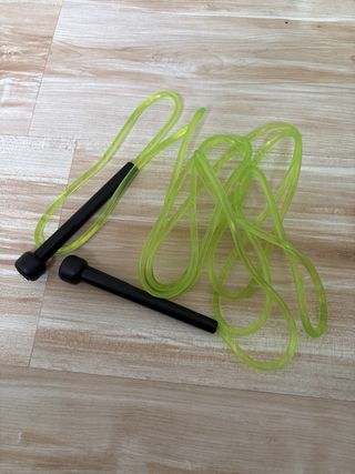 Cuerda de saltar verde