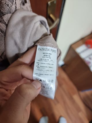 Abito corto in pizzo con fodera - Patrizia Pepe –