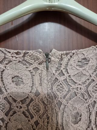 Abito corto in pizzo con fodera - Patrizia Pepe –