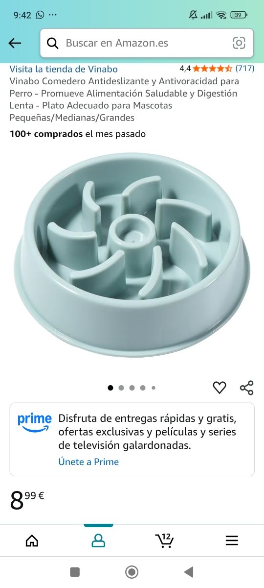 Comedero antivoracidad