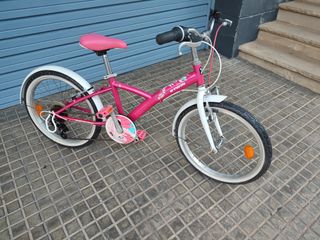 Bicicleta B'Twin Mistigirl 20 Pulgadas 6 Velocidad