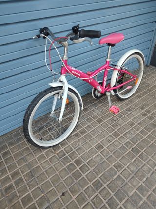 Bicicleta B'Twin Mistigirl 20 Pulgadas 6 Velocidad