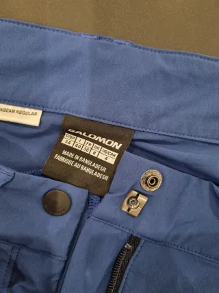 Pantalón Salomon Trekking Montaña Wayfarer Pro