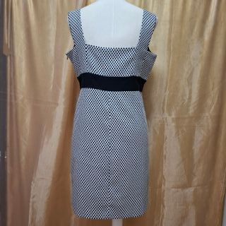 Vestido Zara lunares negro y blanco