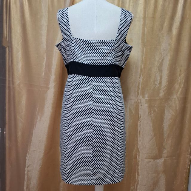 Vestido Zara lunares negro y blanco