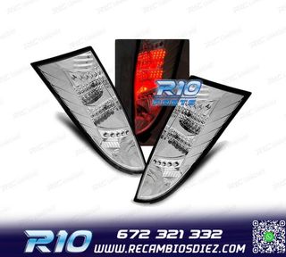 PILOTOS FORD FOCUS I 98-04 LED CROMADOS