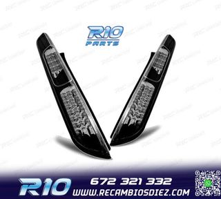 PILOTOS FORD FOCUS II 04-08 FULL LED NEGROS