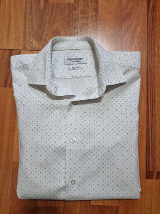Camicia Yves Saint Laurent Slim Fit Bianca