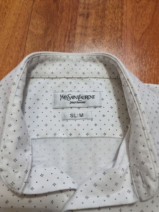 Camicia Yves Saint Laurent Slim Fit Bianca
