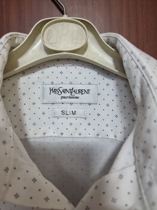Camicia Yves Saint Laurent Slim Fit Bianca