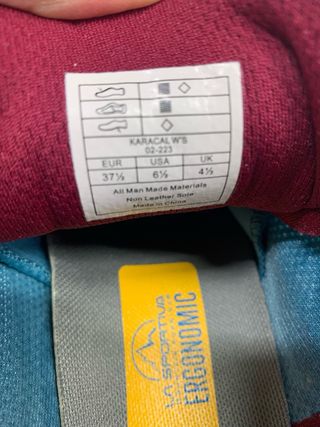 La Sportiva Karacal Donna EU 37,5 Nuove