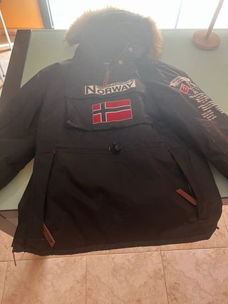 Chaqueta Geographical Norway Negra