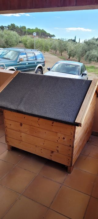 Caseta perro madera grande