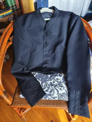 Chaqueta Doma Vaquera Negra