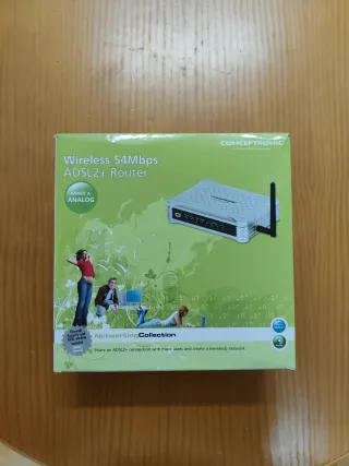 Router Conceptronic Wireless 54Mbps ADSL2+