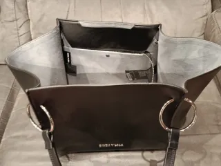 Bolso Shopper NUEVO Bimba y Lola piel negro