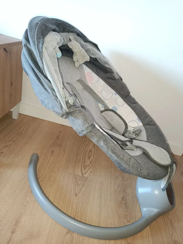 Hamaca para bebé gris