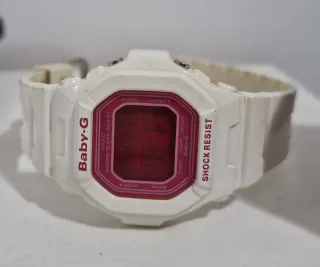 Reloj Baby-G Blanco y Rosa