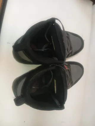 Scarpe Etnies Argon nere grigie rosse
