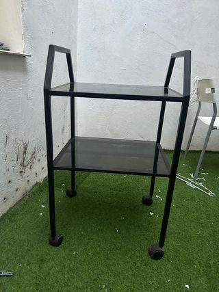 Mesa auxiliar con ruedas,

