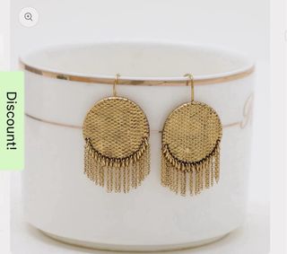 Pendientes vintage Manon dorados