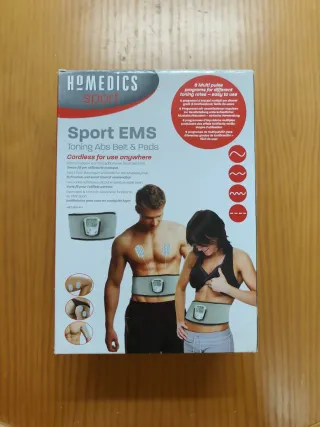 Cinturón Abdominal EMS HoMedics Sport