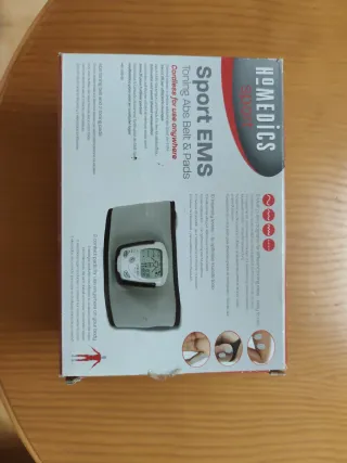 Cinturón Abdominal EMS HoMedics Sport