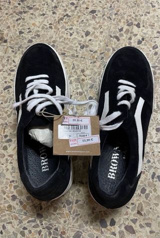 Zapatillas Plataforma BROWNIE Talla 37