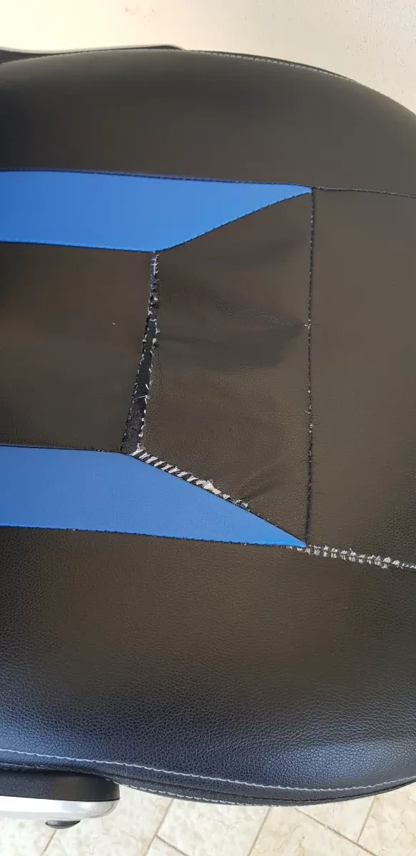 Silla Gaming Negra y Azul