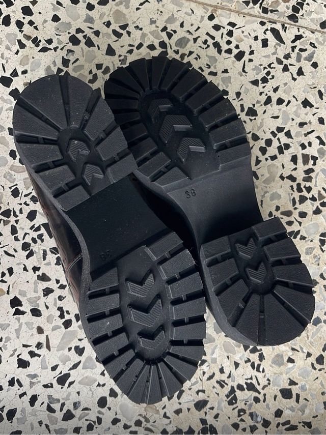 Mocasines Plataforma Brownie Talla 38