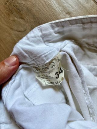 Pantaloni YSL vintage bianco