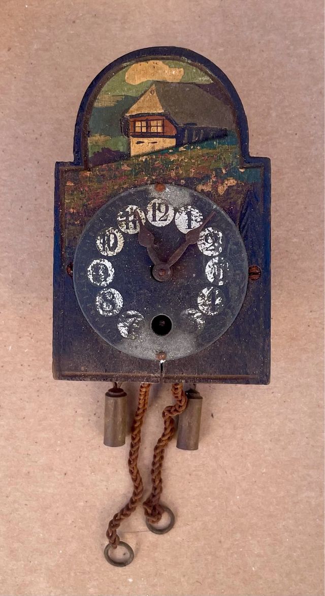 Reloj miniatura Selva Negra Alemania, pieza unica