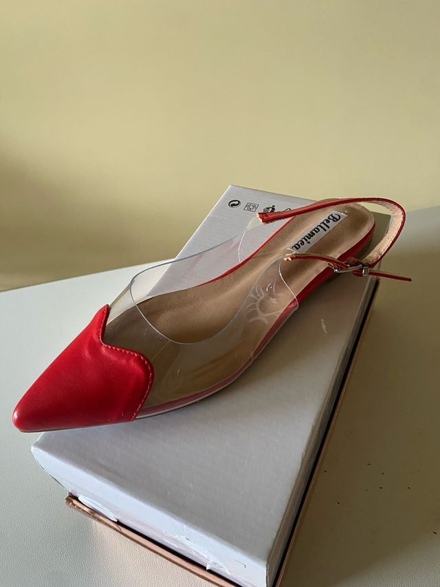 Ballerine Bellamica rosse donna