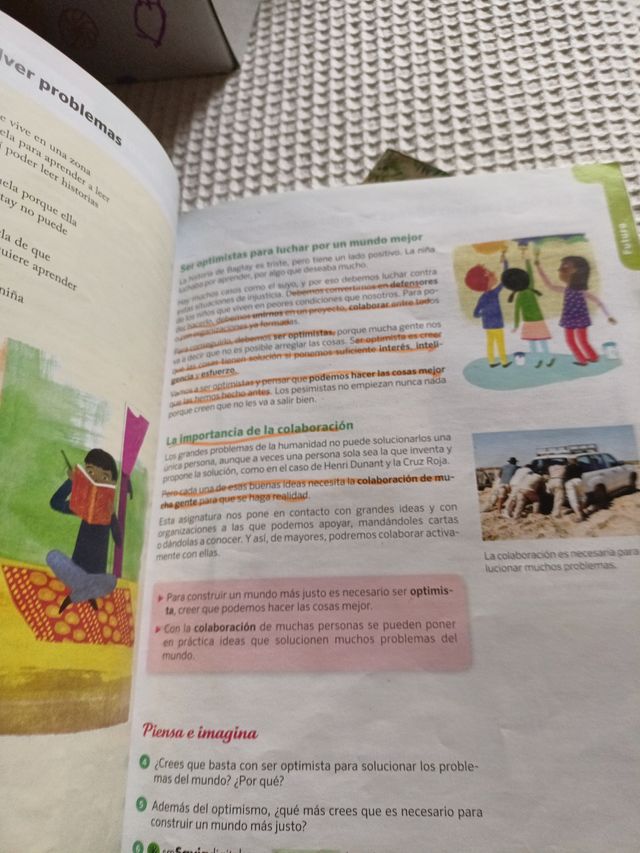 Regalo libro de Valores sociales y cívicos. 5 Prim