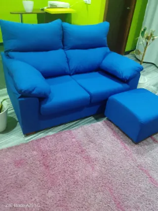 Sofá  retapizado a estrenar