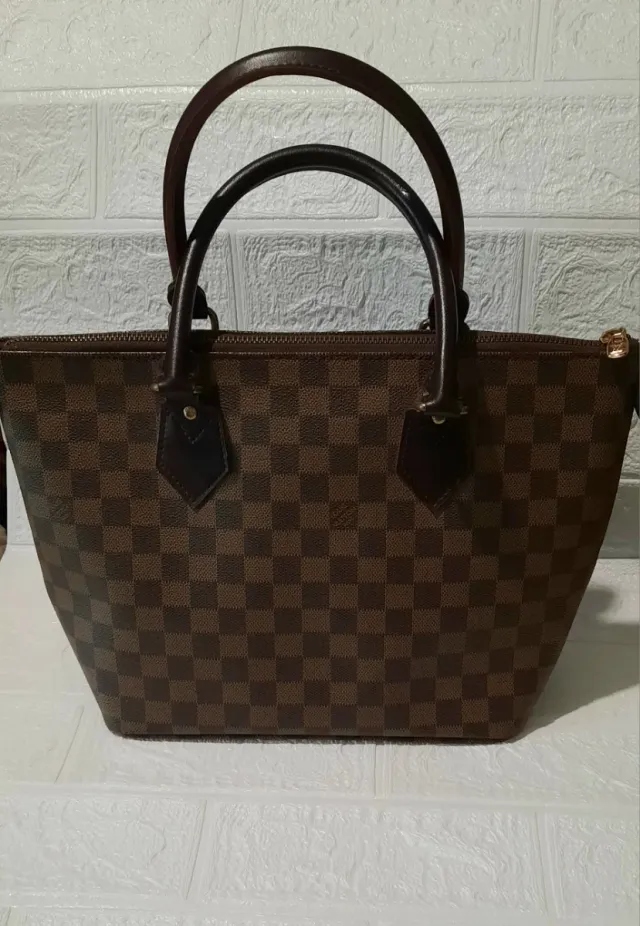 Borsa Luxury bag,in pelle colore marrone