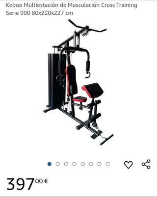 Estación de Dominadas y Musculación Keboo Cross