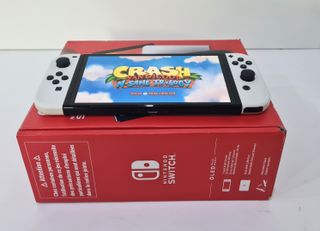 NINTENDO Switch OLED 64GB bianco SENZA GIOCO
