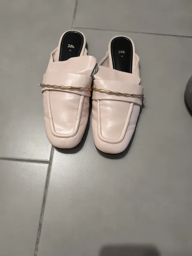 Mocasines Zara destalonados drosas talla 40