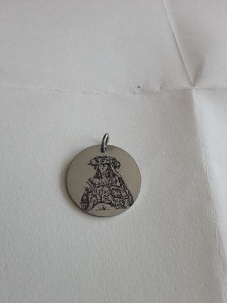 Medalla Virgen del Rocío Plata