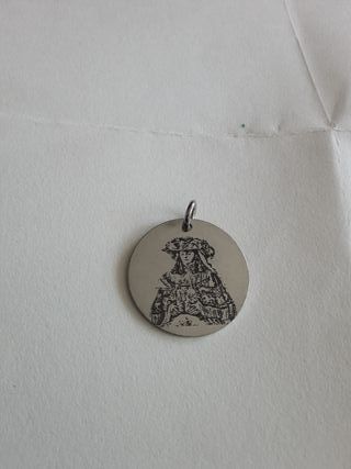 Medalla Virgen del Rocío Plata