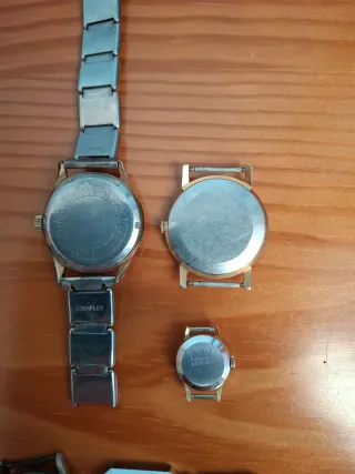 Lote de 7 Relojes Vintage.
