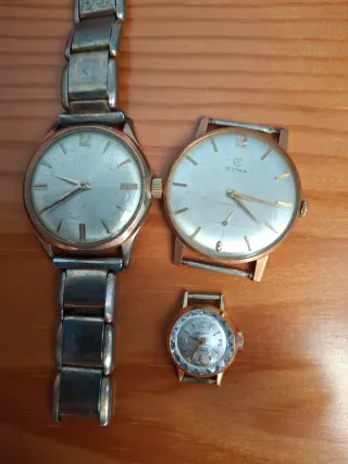 Lote de 7 Relojes Vintage.
