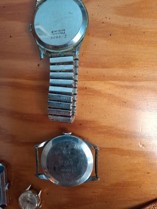 Lote de 7 Relojes Vintage.
