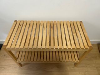 Banco de madera Ikea Molger 