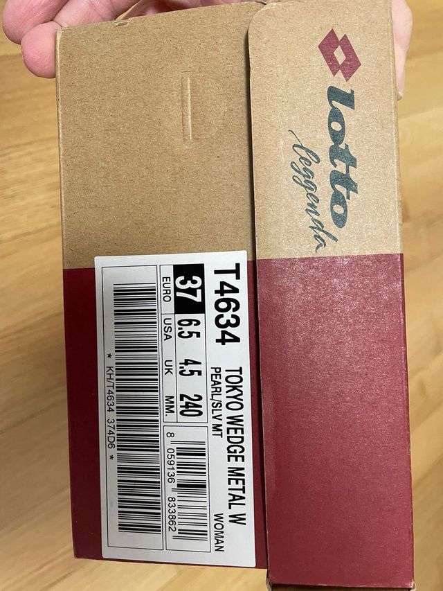 Scarpe Lotto Leggenda Tokyo Wedge Metal Donna 37